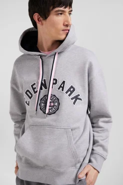 Sweatshirt en coton gris coupe Oversize