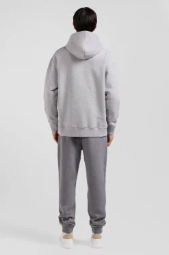 Sweatshirt en coton gris coupe Oversize