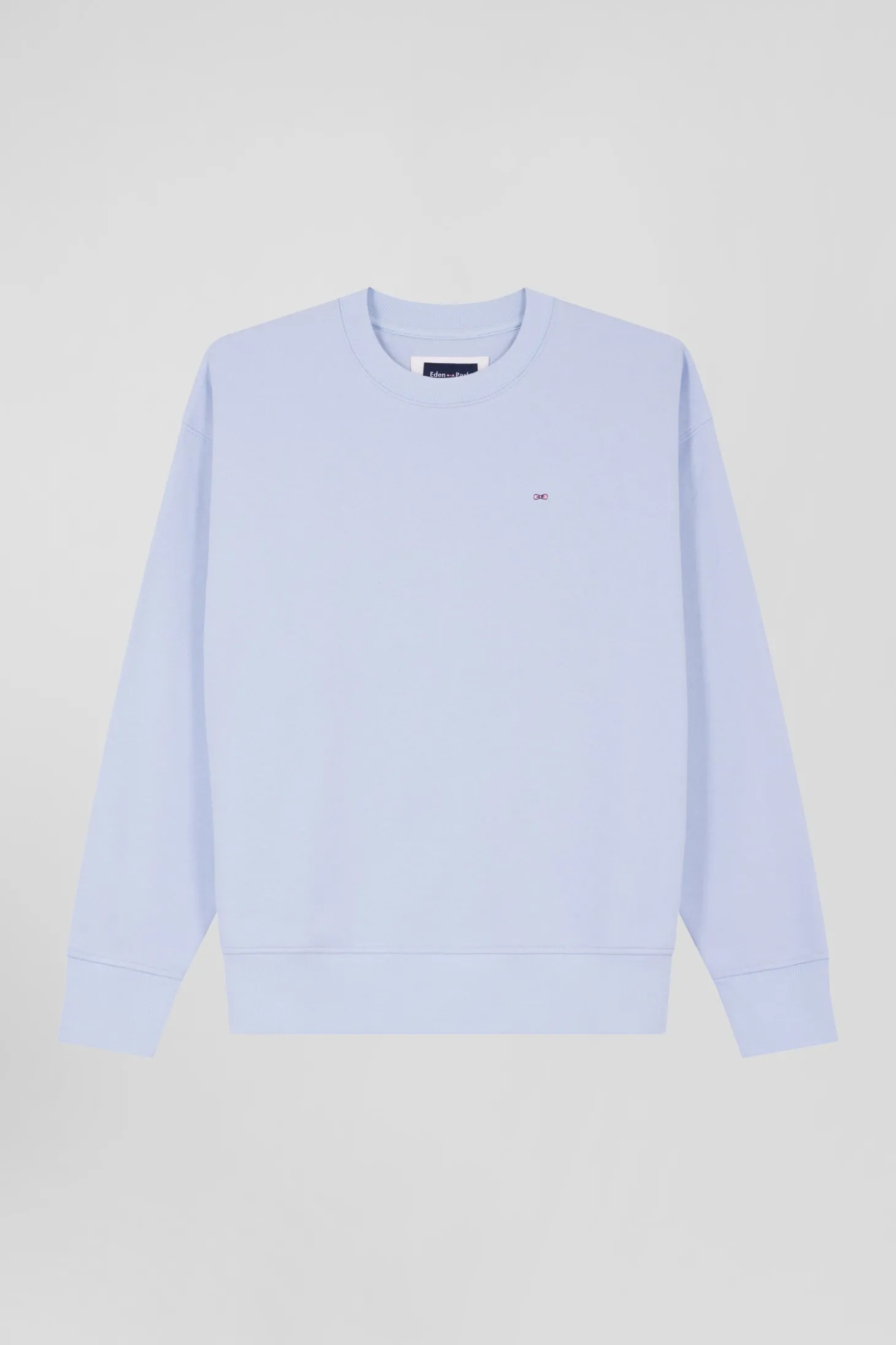 Sweatshirt en molleton coton gratté ciel coupe Relaxed
