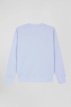 Sweatshirt en molleton coton gratté ciel coupe Relaxed