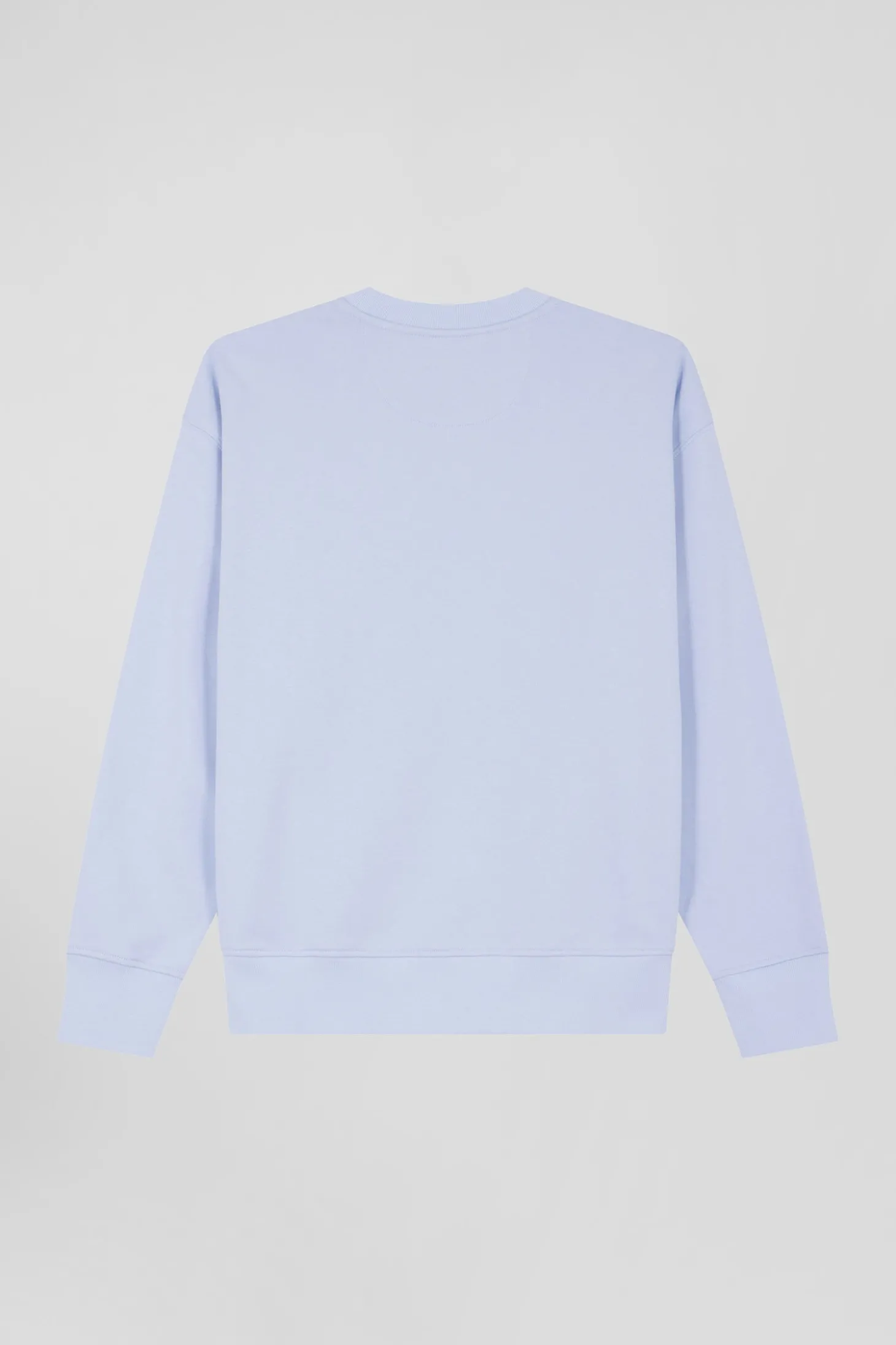 Sweatshirt en molleton coton gratté ciel coupe Relaxed