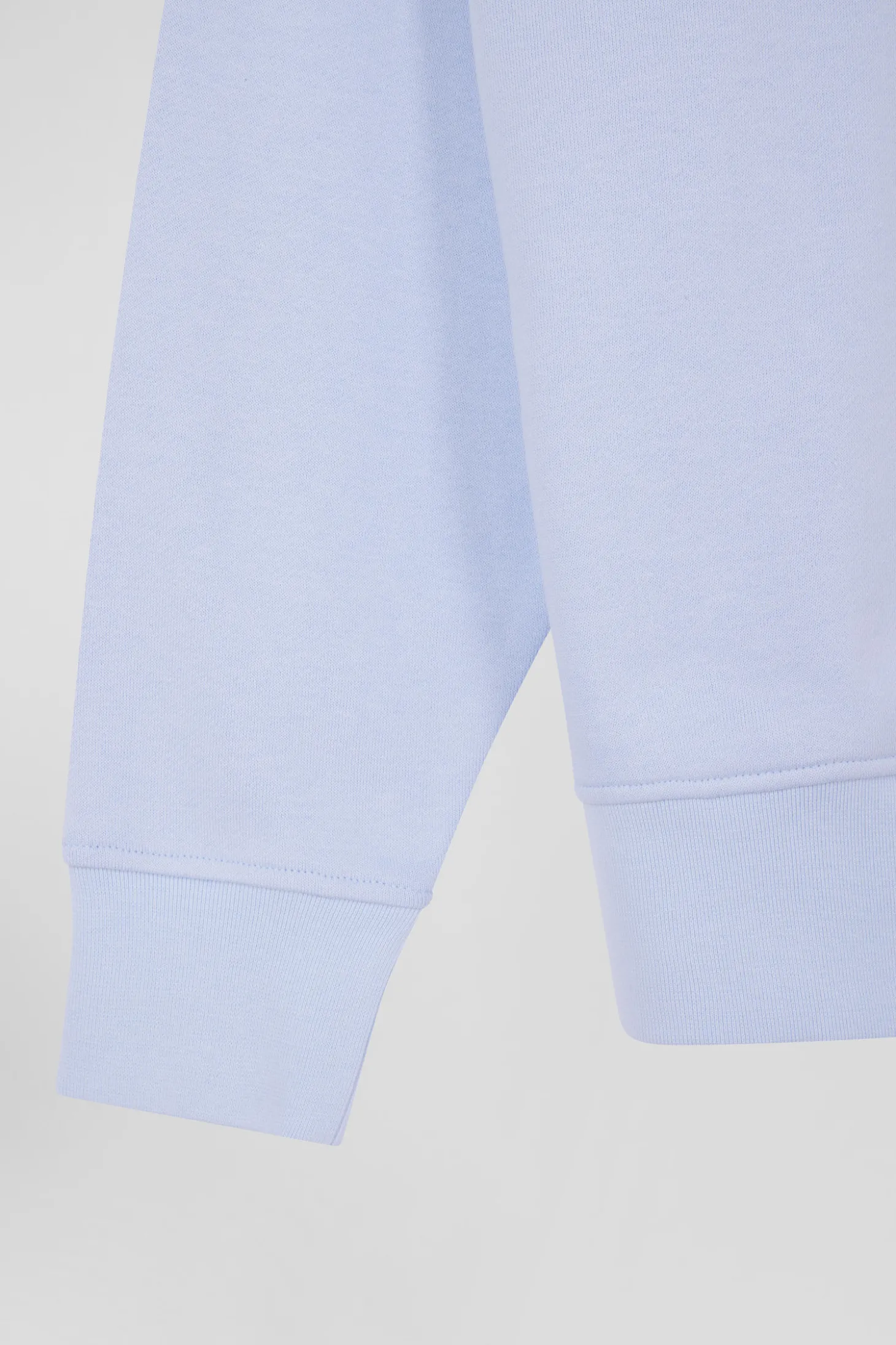 Sweatshirt en molleton coton gratté ciel coupe Relaxed