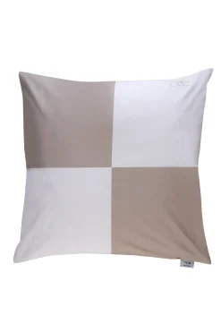 2 taies d'oreiller carrés barbarian gris - Beau plongeon