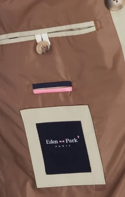 Trench coat déperlant beige