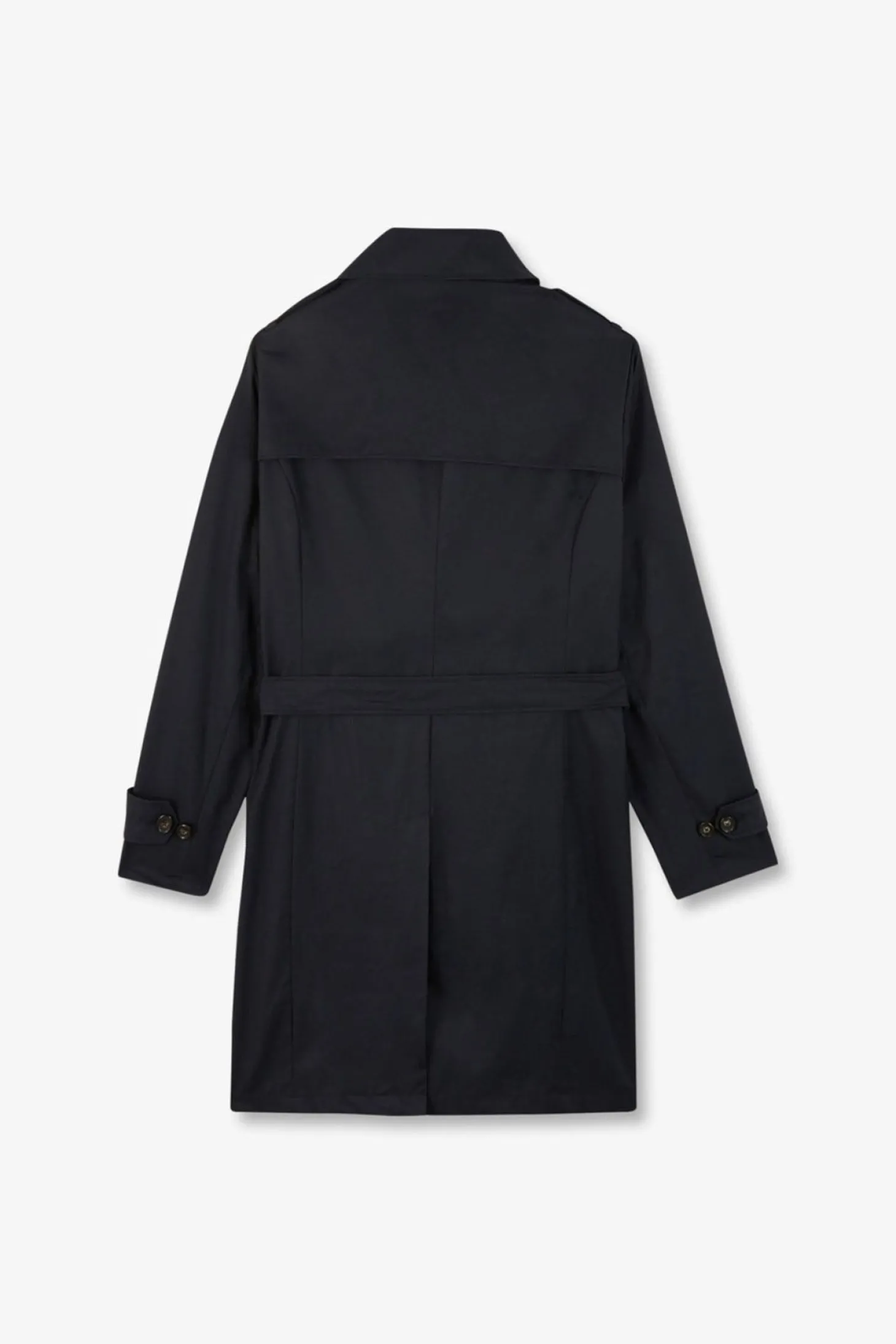 Trench coat déperlant bleu marine