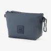 Trousse en gomme ovale bleu foncé