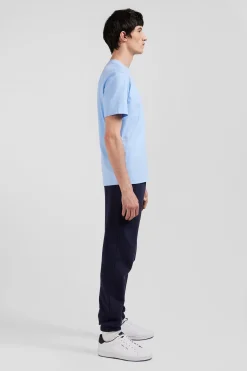 T-shirt manches courtes ciel emblème tissu cravate coupe Regular