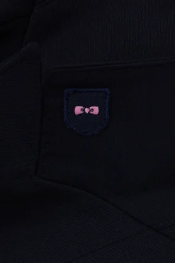 Veste blazer à double boutonnage bleu marine coupe Modern